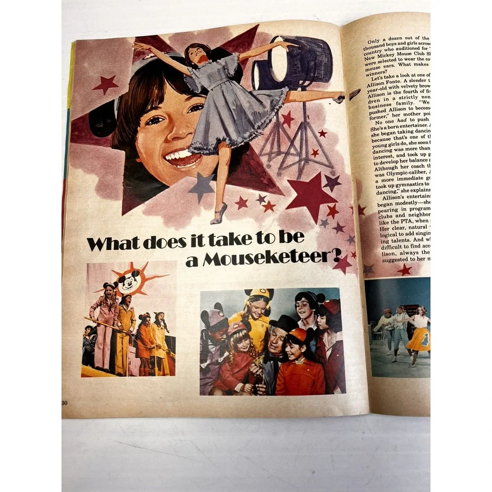 Disney magazine 1976